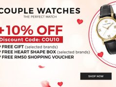 solartime couple watch jam pasangan